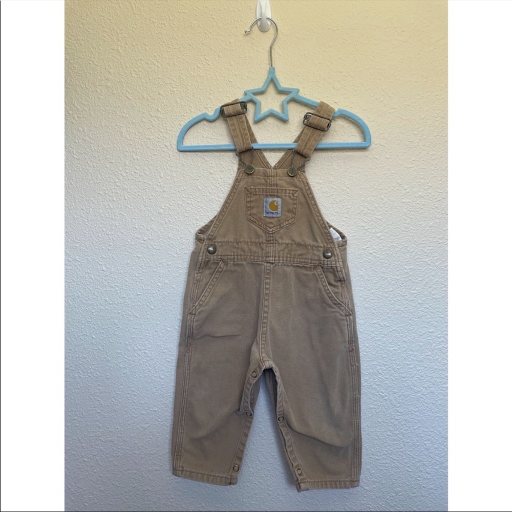 Carthartt baby utility cargo overalls 24 months